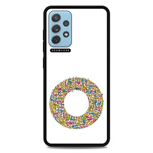 AKAM AMC-WSGA72-ALPHADOODLEBET-15  Cover For Samsung Galaxy A72