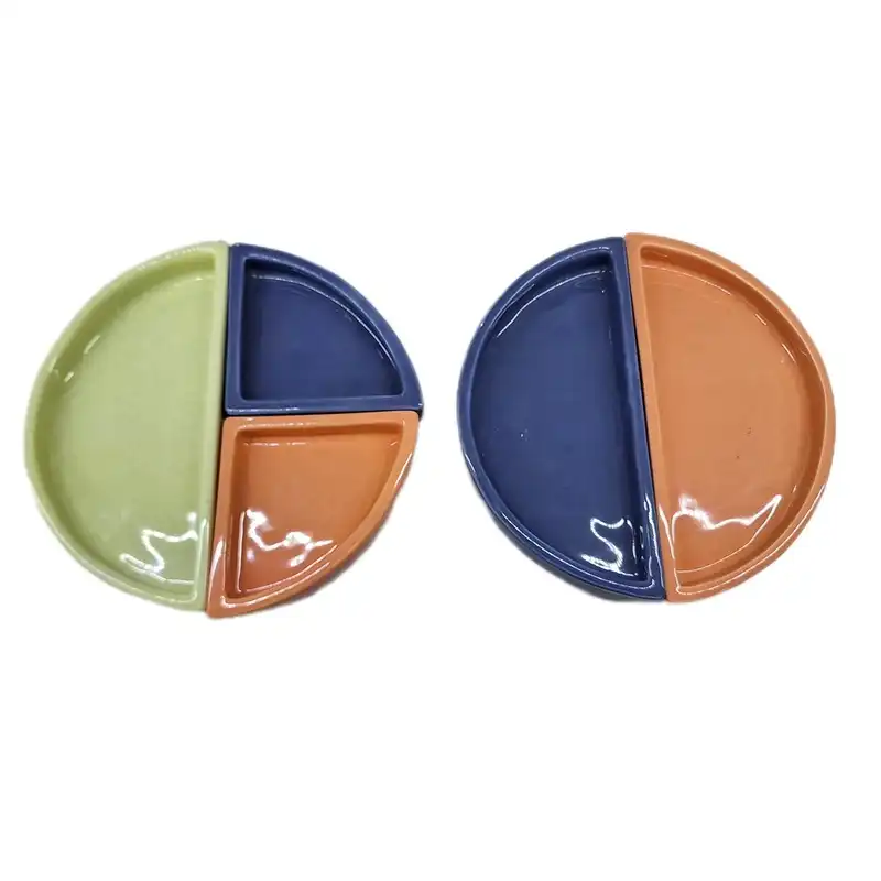 اردور خوری سرامیکی مدل فانتزی یین یانگ بسته 2 عددی