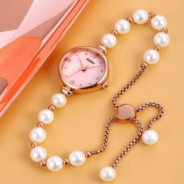 ساعت مچی عقربه ای زنانه اسکمی مدل 1983PKW