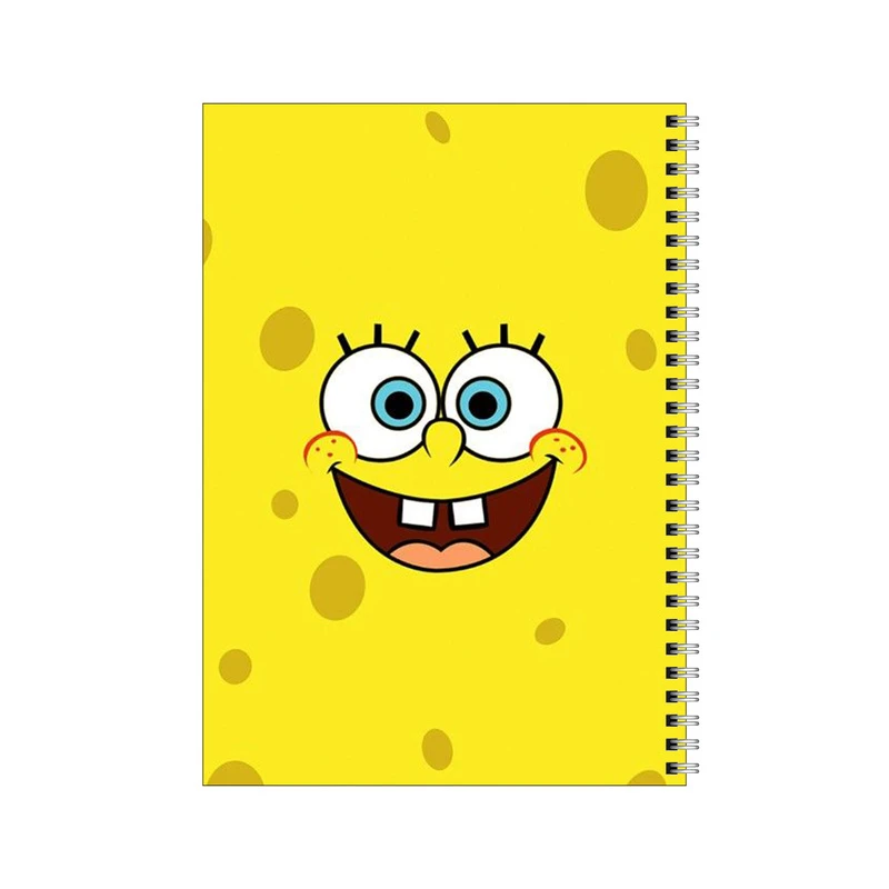 دفتر مشق 50 برگ بامبیلیپ طرح صورت باب اسفنجی کد 3433668