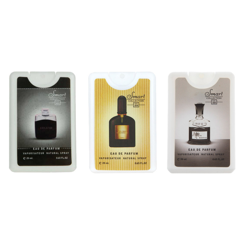 عطر جیبی اسمارت کالکشن مدل تام فورد لجند اونتیوس حجم 20 میلی لیتر بسته 3 عددی عطر جیبی اسمارت کالکشن مدل تام فورد لجند اونتیوس حجم 20 میلی لیتر بسته 3 عددی