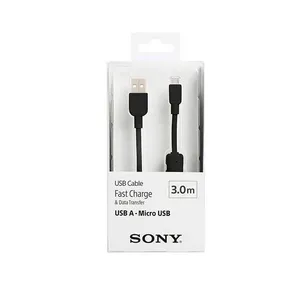 کابل تبدیل USB به microUSB سونی مدل CP-AB300-B طول 3 متر