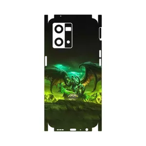 MAHOOT Warcraft Game Series-FullSkin Cover Sticker for Oppo Reno 8 4G