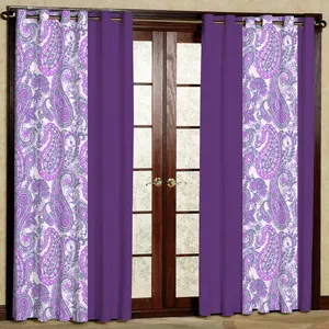 پرده مدل بته جقه روشن هازان پانچی کد 4308 سایز 140x200 سانتی متر