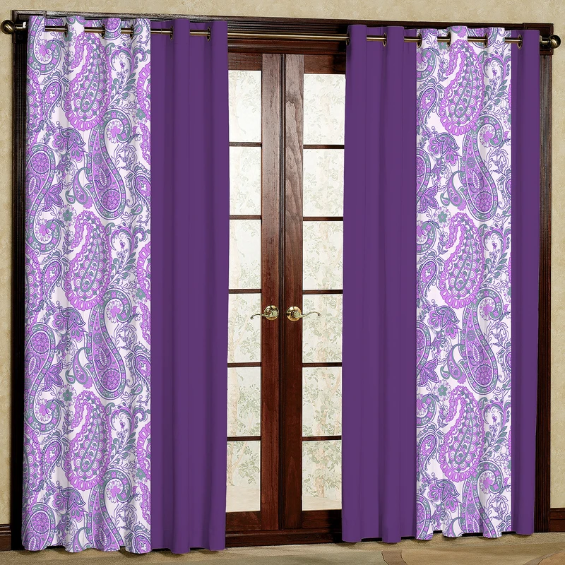 پرده مدل هازان پانچی کد m4308 سایز 280x140 سانتی متر