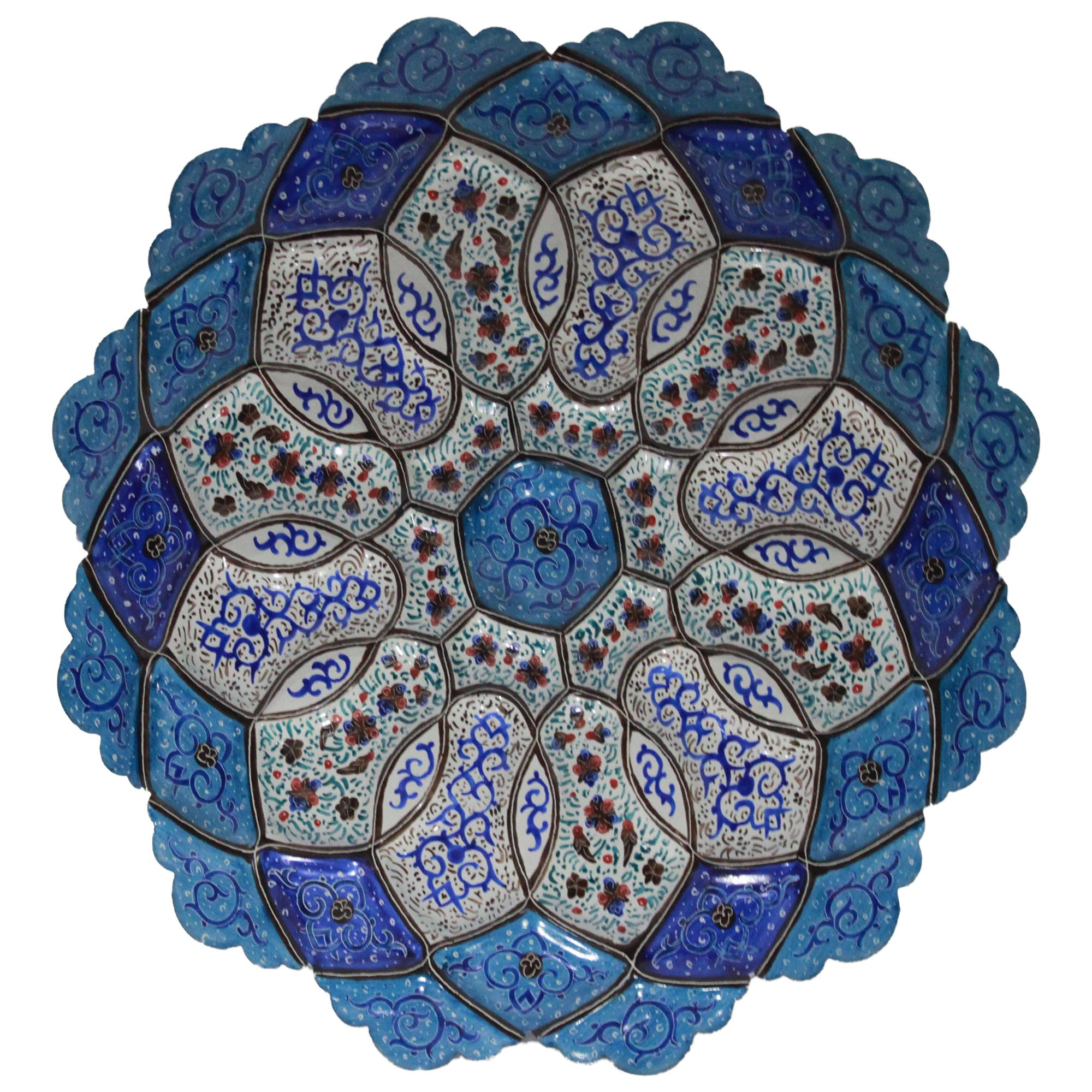 بشقاب میناکاری کد Tmbmm2503