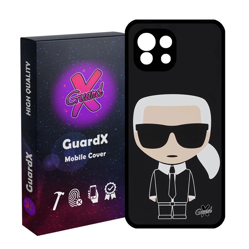 کاور گارد ایکس طرح کارل مدل Glass10425 مناسب برای گوشی موبایل شیائومی  MI 11 Lite