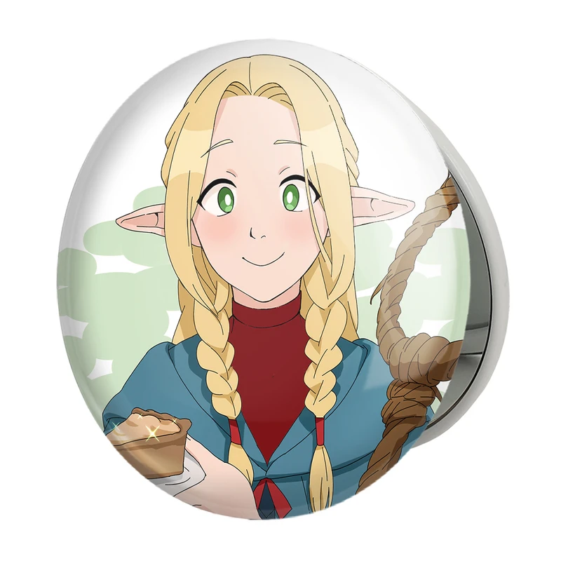 آینه جیبی خندالو طرح مارسیل انیمه خوشمزه در سیاه چال مدل تاشو کد 35928