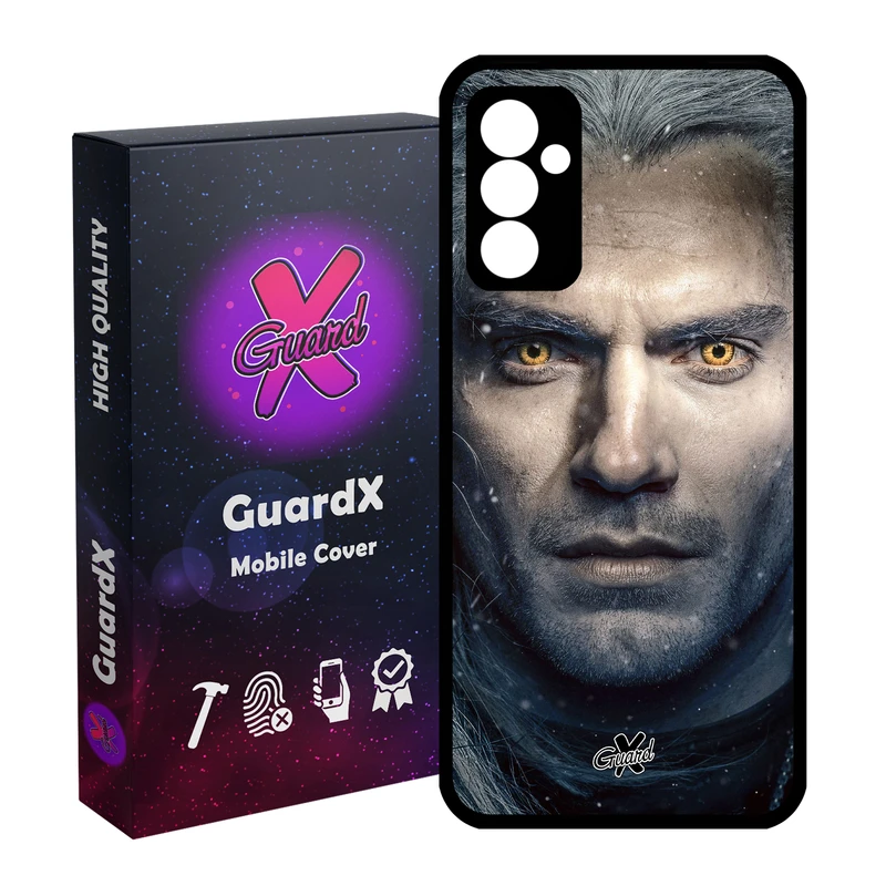 کاور گارد ایکس طرح Witcher مدل Glass10177 مناسب برای گوشی موبایل سامسونگ Galaxy A54 / A54 5G