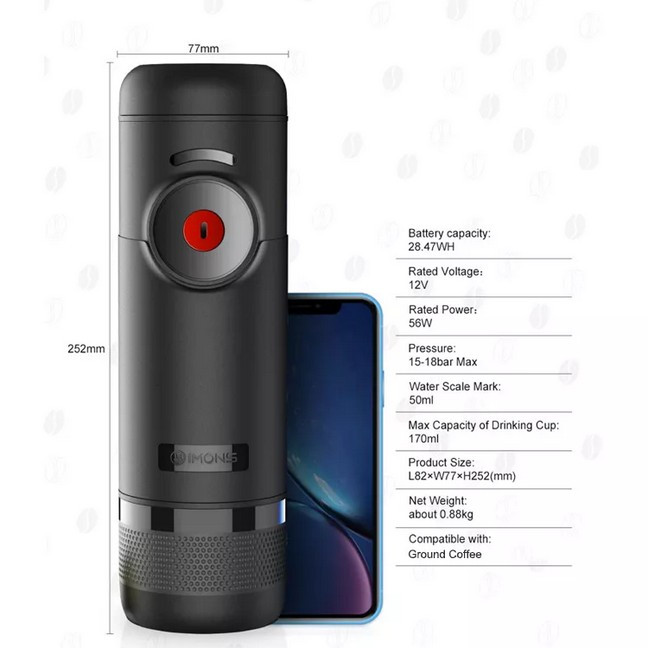 اسپرسوساز فندکی ایمنس مدل CP008ESE