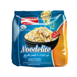 نودل با طعم قارچ آماده لذیذ بسته 5 عددی