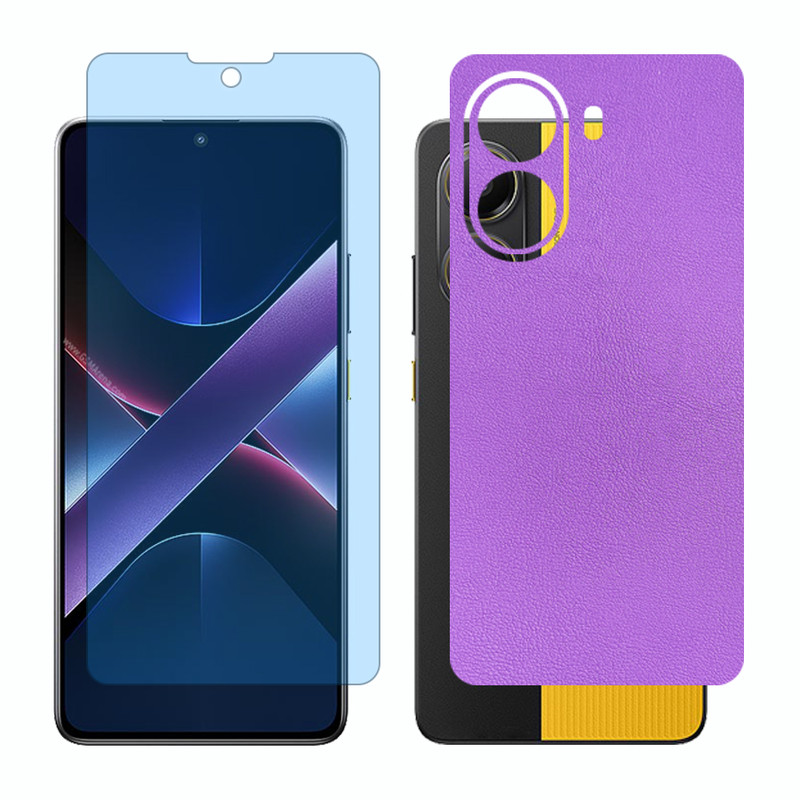محافظ صفحه نمایش آنتی بلو گلس مدل Together مناسب برای گوشی موبایل شیائومی Poco X7 Pro به همراه برچسب پوششی