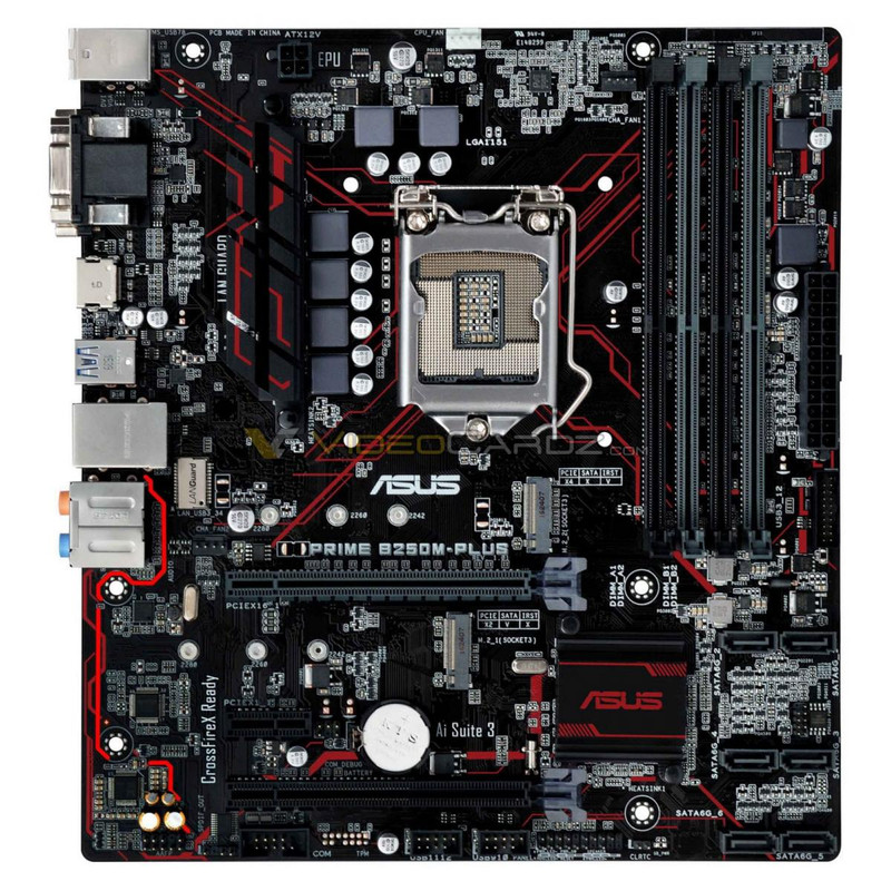 مادربرد ایسوس مدل PRIME B250M-PLUS