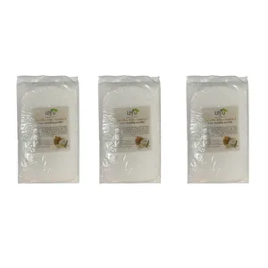 پارافین لفو مدل coconut وزن 500 گرم مجموعه 3 عددی