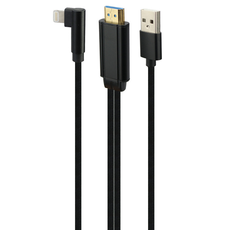 کابل تبدیل لایتنینگ به HDMI مدل 7522w طول 2 متر