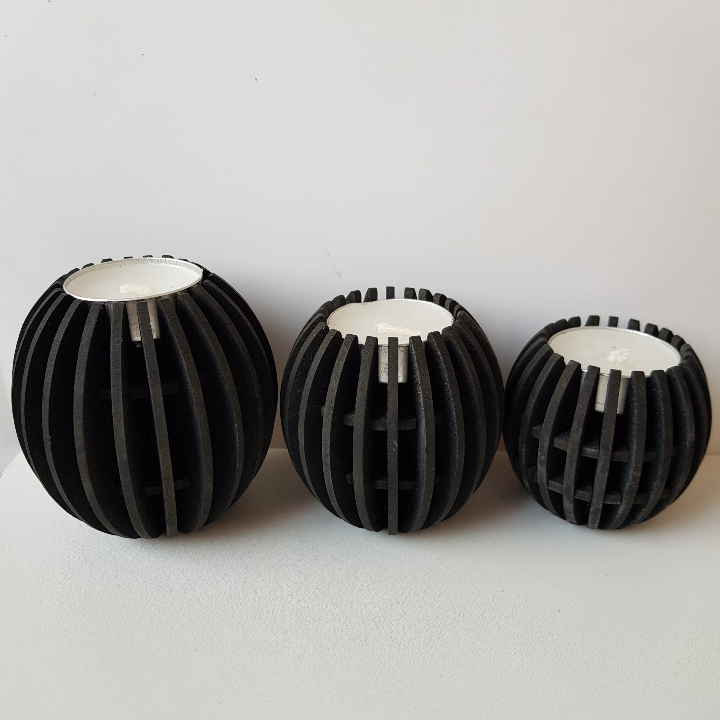 جاشمعی مدل خمره ای کد san922 مجموعه 3 عددی