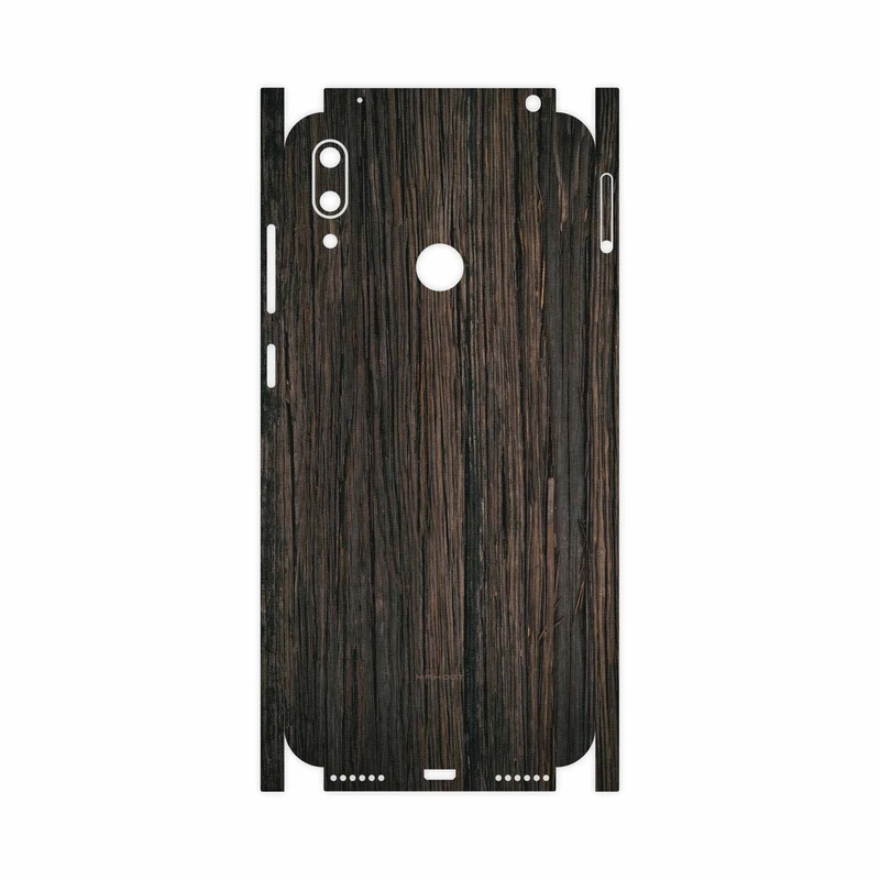 برچسب پوششی ماهوت مدل Burned Wood-FullSkin مناسب برای گوشی موبایل هوآوی Y7 Prime 2019