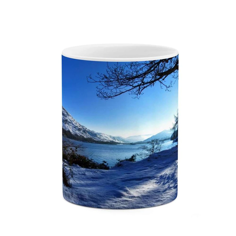 ماگ کاکتی مدل منظره برفی کد mgh15051