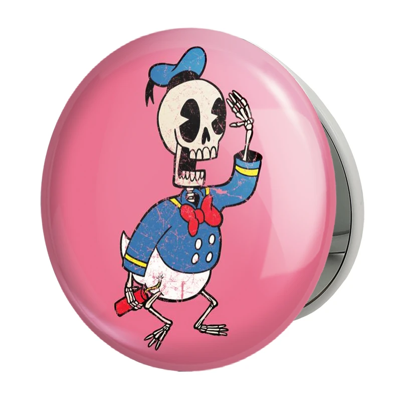 آینه جیبی خندالو طرح دانلد داک مدل تاشو کد 1493 