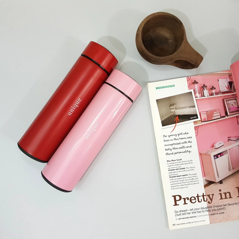 عکس شماره 5 : فلاسک هوشمند یونیک مدل دماسنج دار کد 05 گنجایش 0.5 لیتر