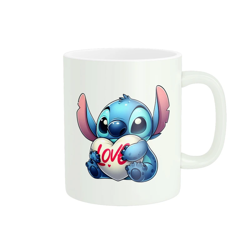 ماگ پادآفرین مدل کارتون استیچ و لیلو Stitch کد PM3731