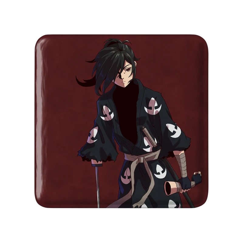 مگنت خندالو طرح هیاکیمارو انیمه دورورو مدل مربعی کد 33584