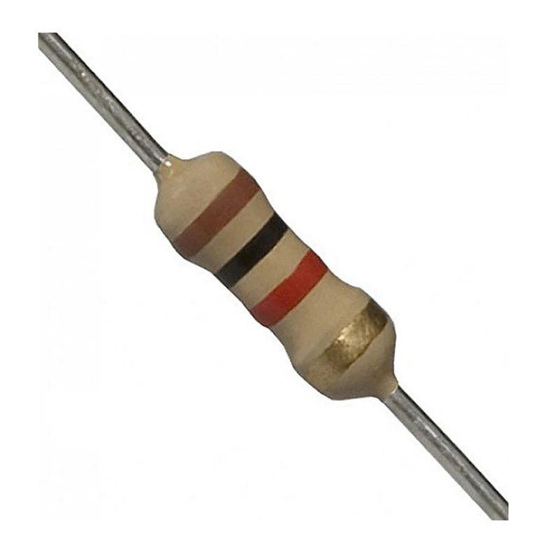 مقاومت 1 کیلو اهم 2 وات کد Silvana-R01 بسته 100 عددی
