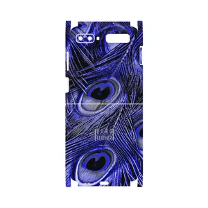 MAHOOT Purple Feather-FullSkin Cover Sticker for Samsung Galaxy Z Flip