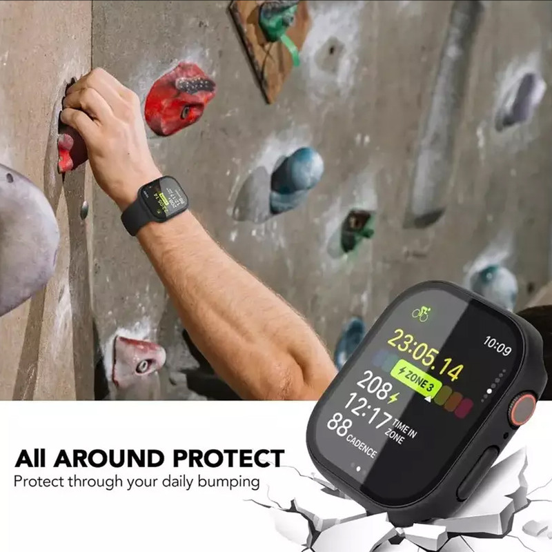 کاور ام‌گلس مدل MG-360 مناسب برای اپل واچ سری 10 سایز 46 میلیمتری به همراه محافظ صفحه نمایش