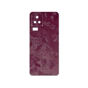 MAHOOT Red-Wildflower Cover Sticker for Xiaomi Poco F4 5G