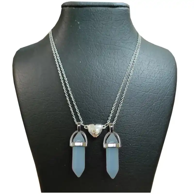 گردنبند مدل شب تاب بسته دو عددی