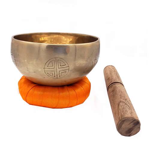 کاسه تبتی ناماسته مدل  ماه کامل دست ساز