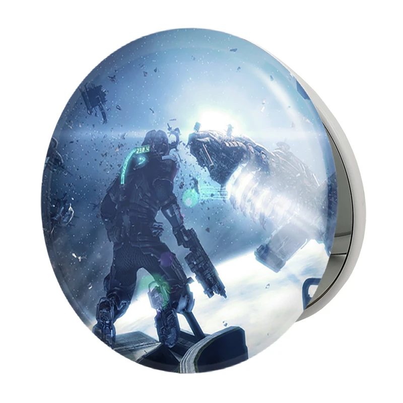 آینه جیبی خندالو طرح بازی دد اسپیس (Dead Space) مدل تاشو کد 35073