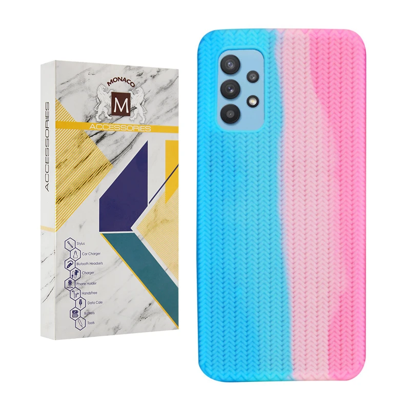  کاور موناکو مدل بافت مناسب برای گوشی موبایل سامسونگ Galaxy A32 5G / A13 4G 