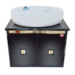 ست کابینت و روشویی لیرا مدل دیاموند کد F104