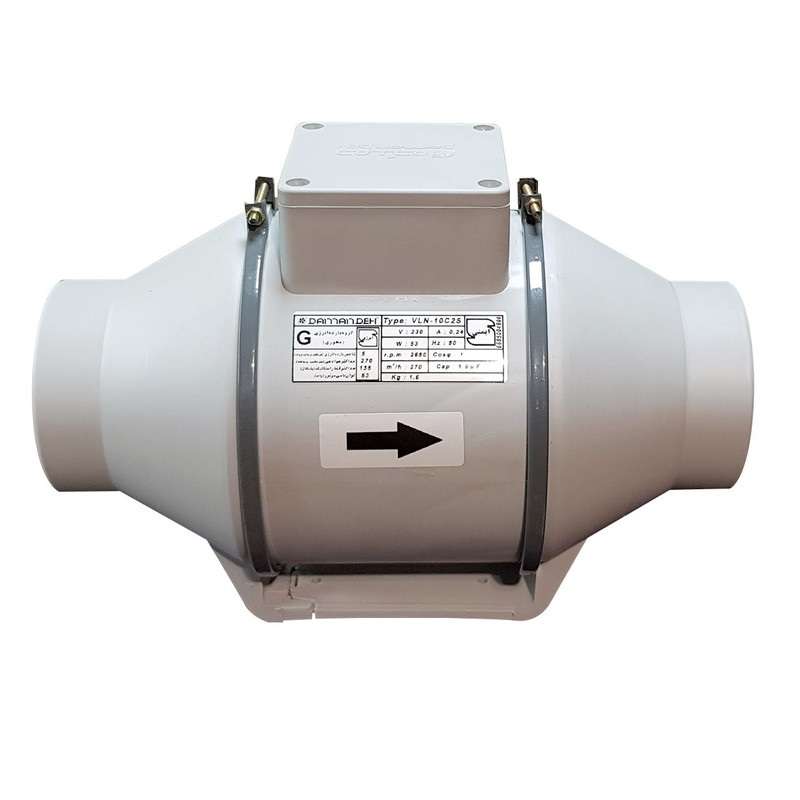 فن بین کانالی دمنده مدل VLN-10C2S فن بین کانالی دمنده مدل VLN-10C2S