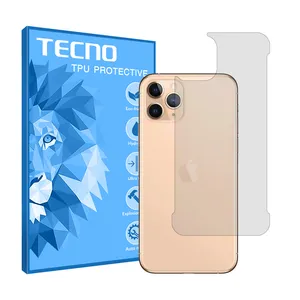 Tecno HyGEL model transparent phone back protector suitable for Apple iPhone 11 Pro Max mobile phone