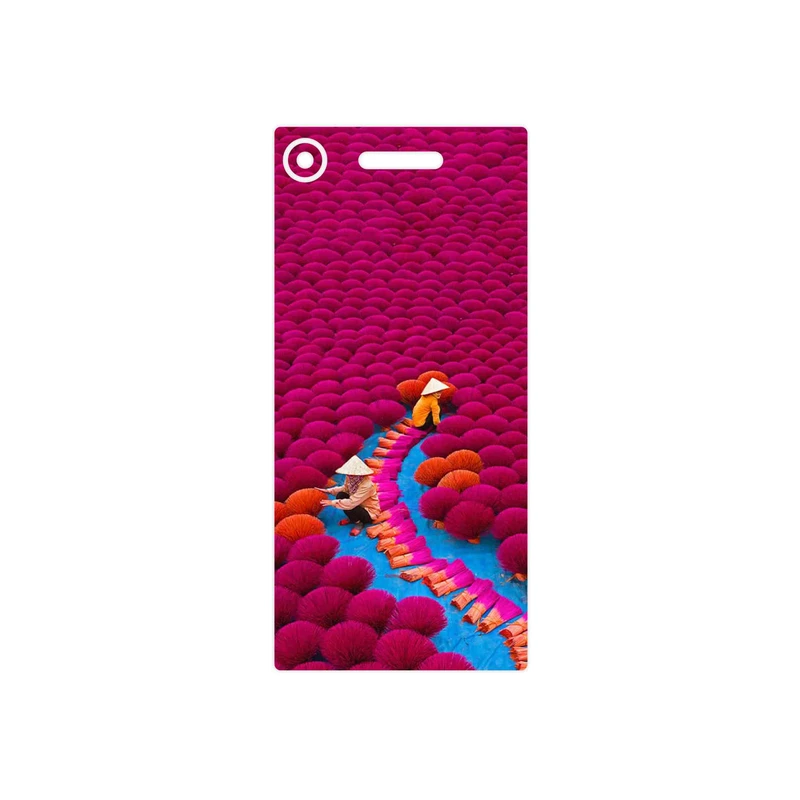 برچسب پوششی ماهوت مدل Vietnam Incense Wood Farms مناسب برای گوشی موبایل سونی Xperia XZ1