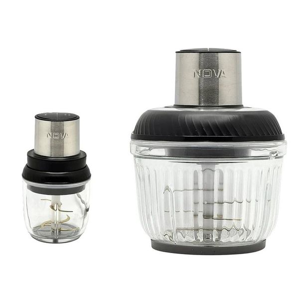 خردکن 3.8 لیتری نوا مدل دو کاسه