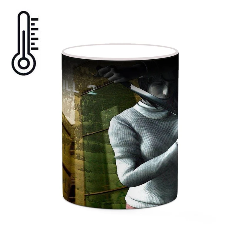 ماگ حرارتی کاکتی مدل بازی Silent Hill 2 کد mgh30207