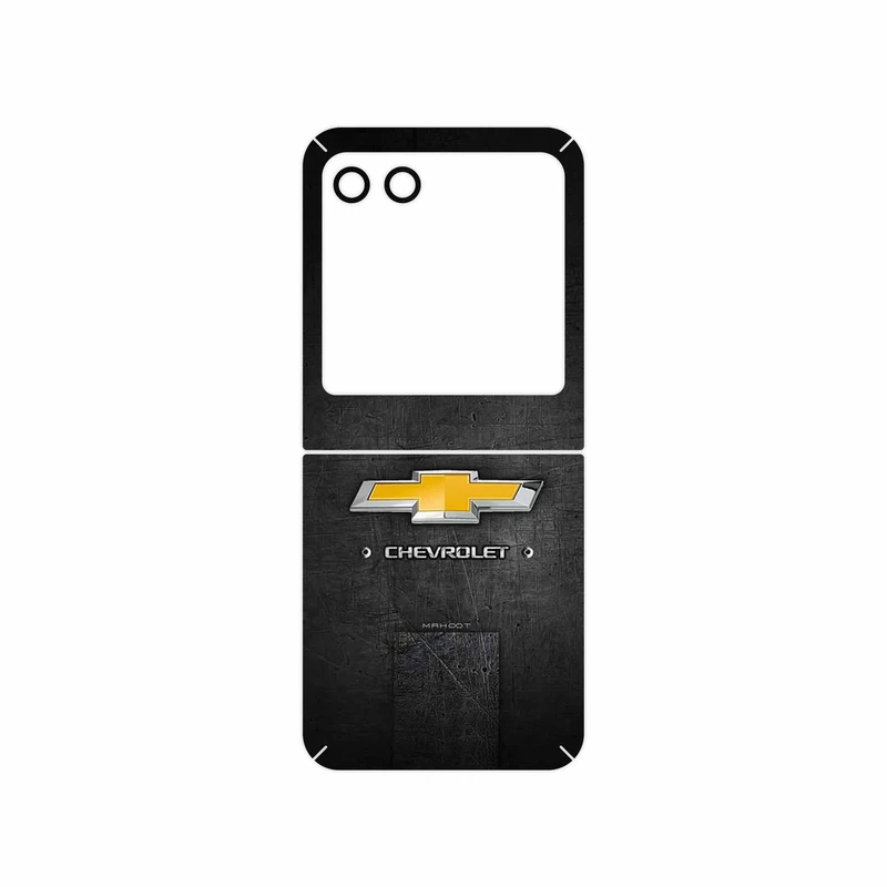 برچسب پوششی ماهوت مدل CHEVROLET_Logo مناسب برای گوشی موبایل موتورولا Razr 40 Ultra