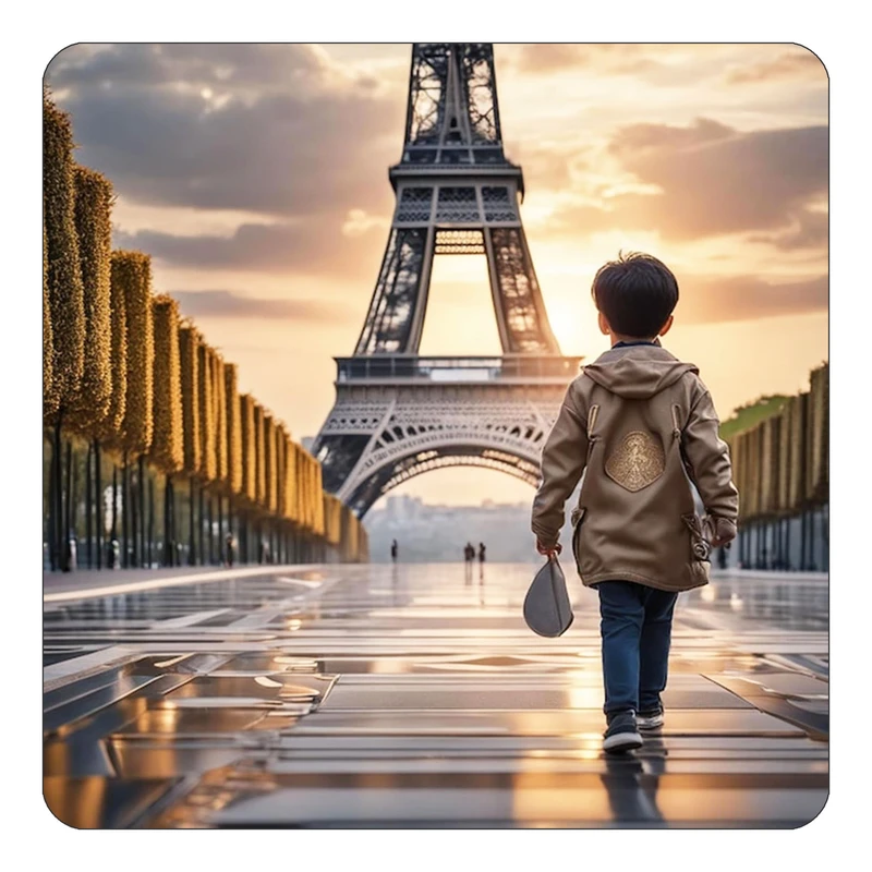 مگنت کاکتی طرح پاریس Paris مدل mp60049