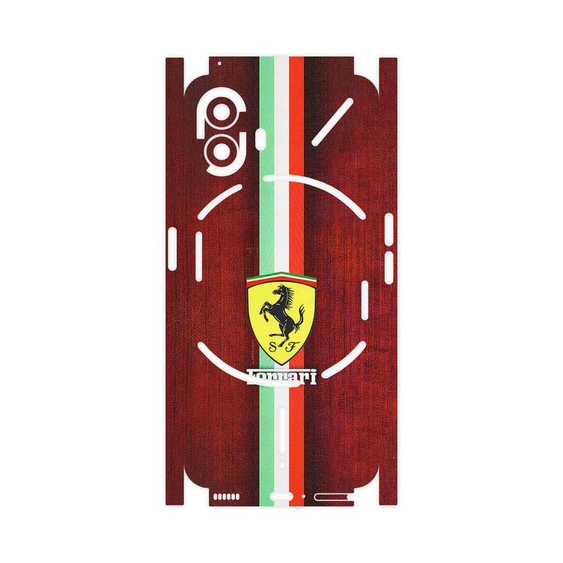 برچسب پوششی ماهوت مدل Ferrari-FullSkin مناسب برای گوشی موبایل ناتینگ Phone 2