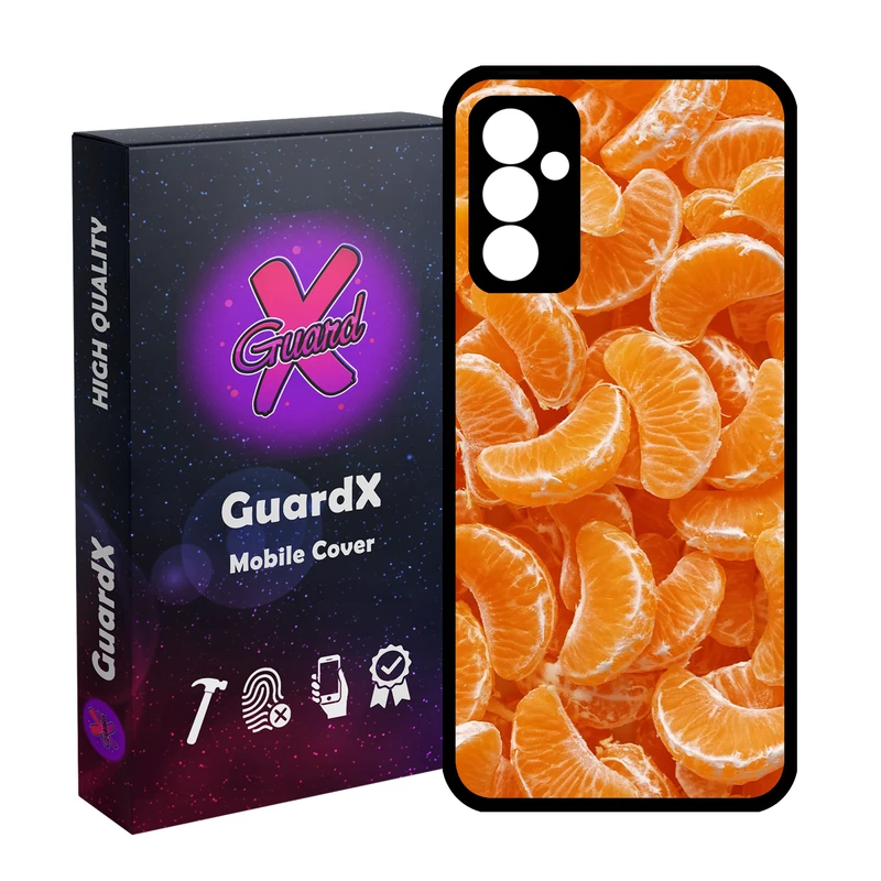 کاور گارد ایکس طرح نارنگی مدل 10985 مناسب برای گوشی موبایل سامسونگ Galaxy A55 / A55 5G