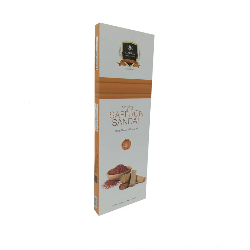 عود آلاکیک مدل SAFFRON SANDAL کد 100026