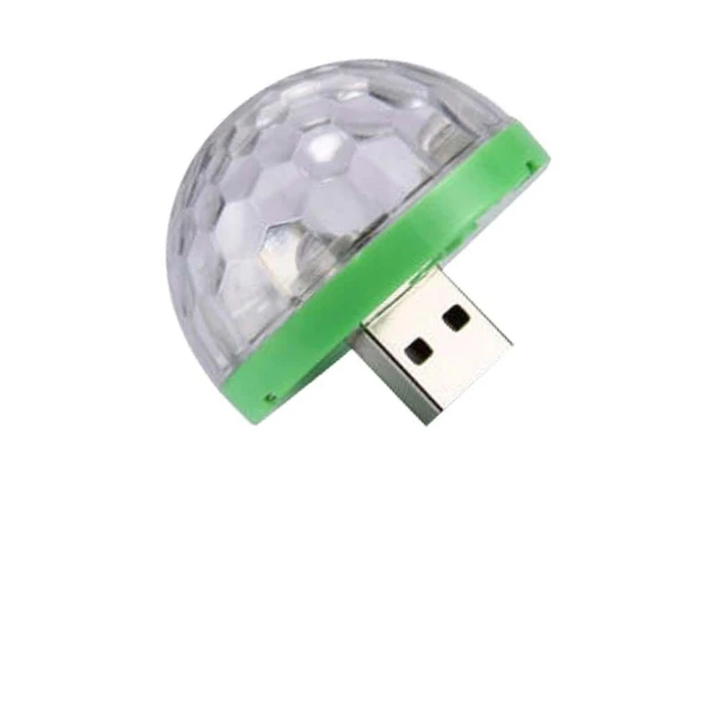 رقص نور مدل اسمال مجیک بال LED به همراه تبدیل OTG مجموعه 4 عددی