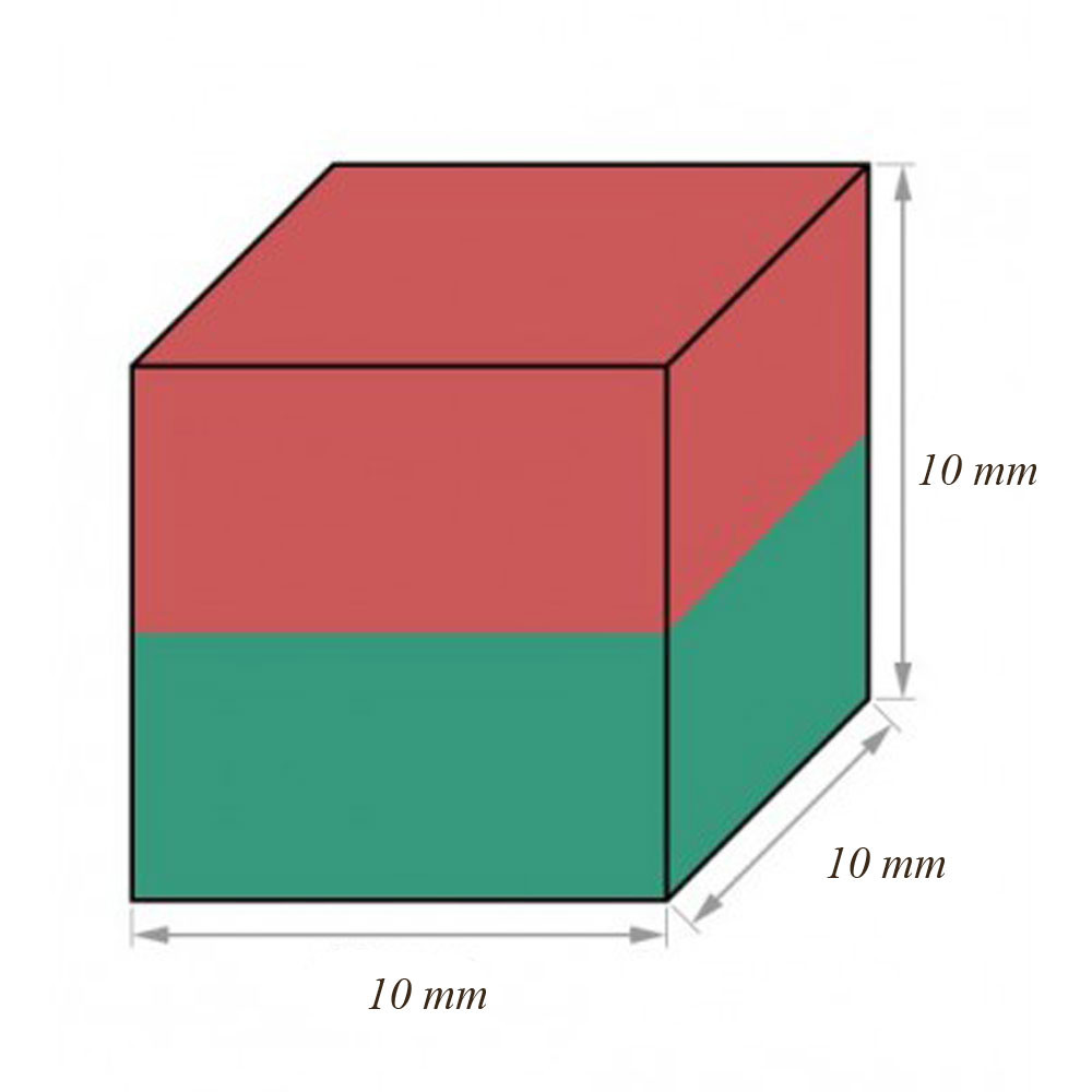 آهن ربا مدل نئودیمیوم بلوک 10x10x10mm بسته 4 عددی آهن ربا مدل نئودیمیوم بلوک 10x10x10mm بسته 4 عددی