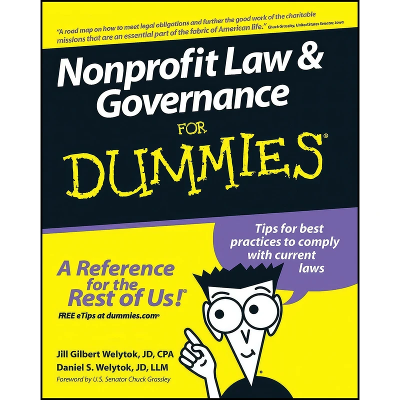 کتاب Nonprofit Law and Governance For Dummies اثر جمعي از نويسندگان انتشارات For Dummies