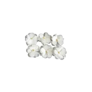 گل مصنوعی مدل پارچه ای بهاری کد 154 بسته 6 عددی