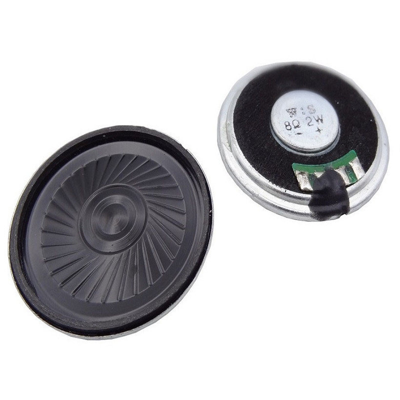 بلندگو 8 اهم 2 وات مدل 40mm بسته 2 عددی